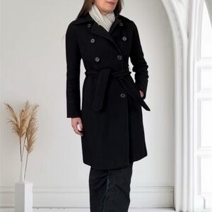 J. Crew Nello Gori Stadium Cloth Wool Trench Coat